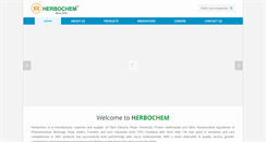 Desktop Screenshot of herbochem.com